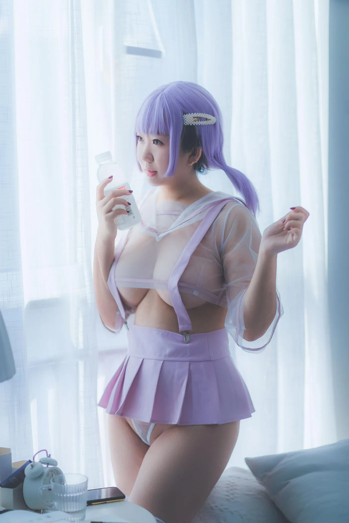 甜糖大魔王 – NO.01 粉色兔兔 [33P]插图8
